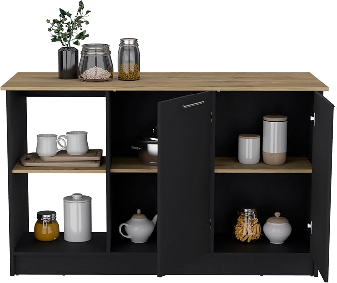 Black + Dark Walnut