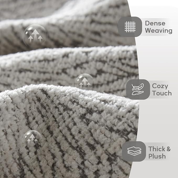 White and Gray Striped