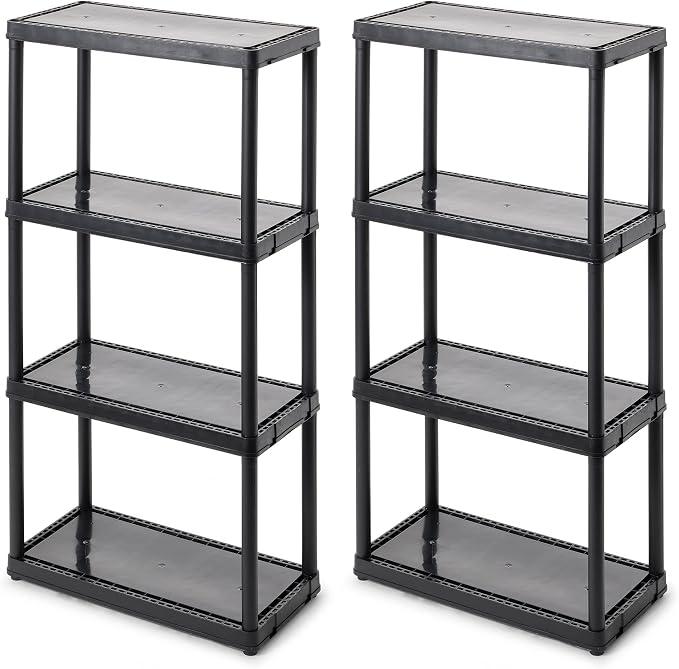 4 Shelf - Black