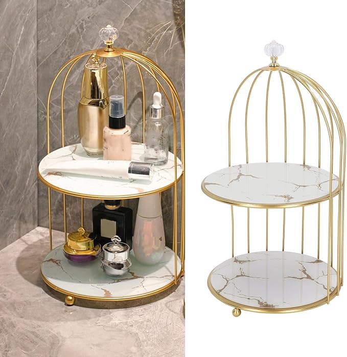 White Base Gold Pattern
