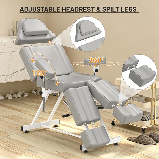 Grey Tattoo Chair 68