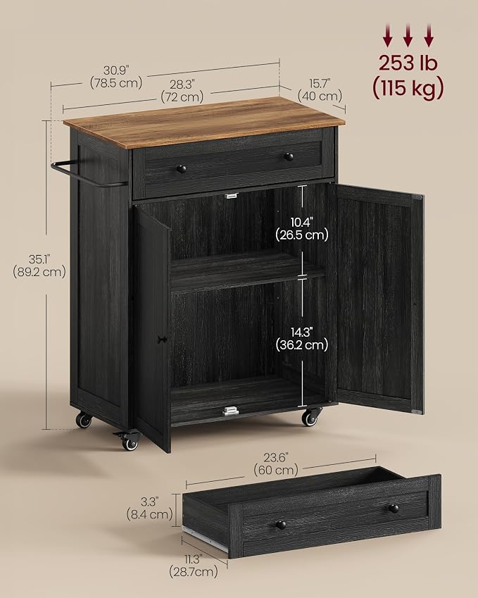 Ink Black + Honey Brown