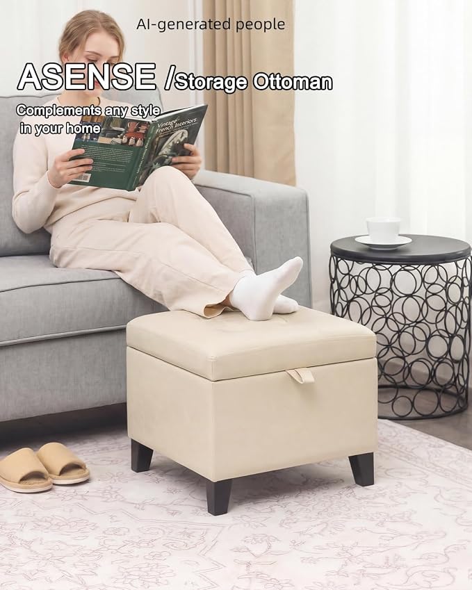 Style2 Faux Leather Beige