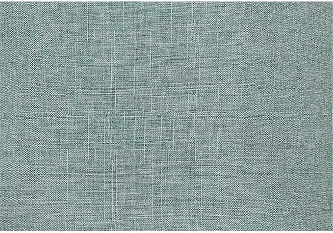Green Faux Linen