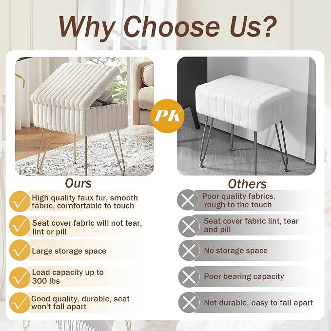 White-with Storage