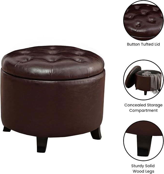 Espresso Faux Leather