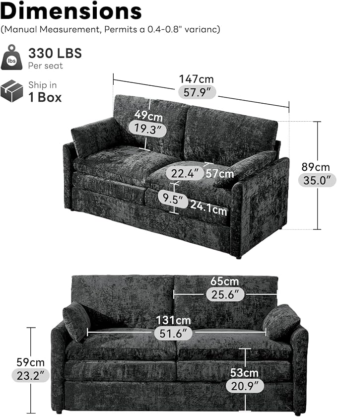 Chenille-dark Gray