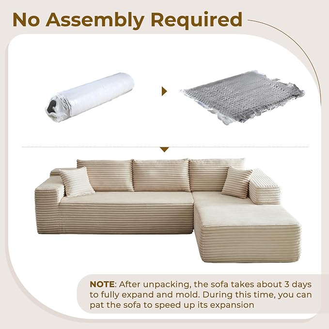 Beige,plush Corduroy