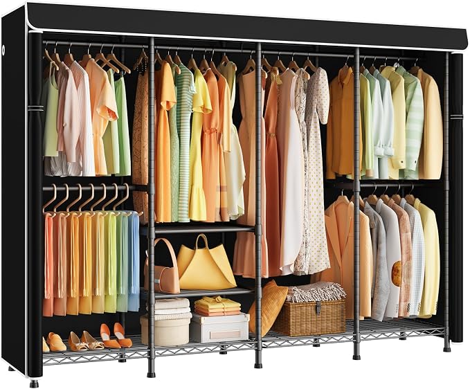 Black Rack with Black Cover