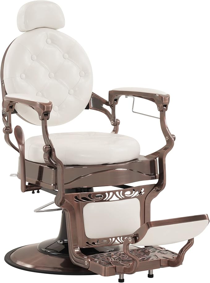 White With Reddish Bronze Frame