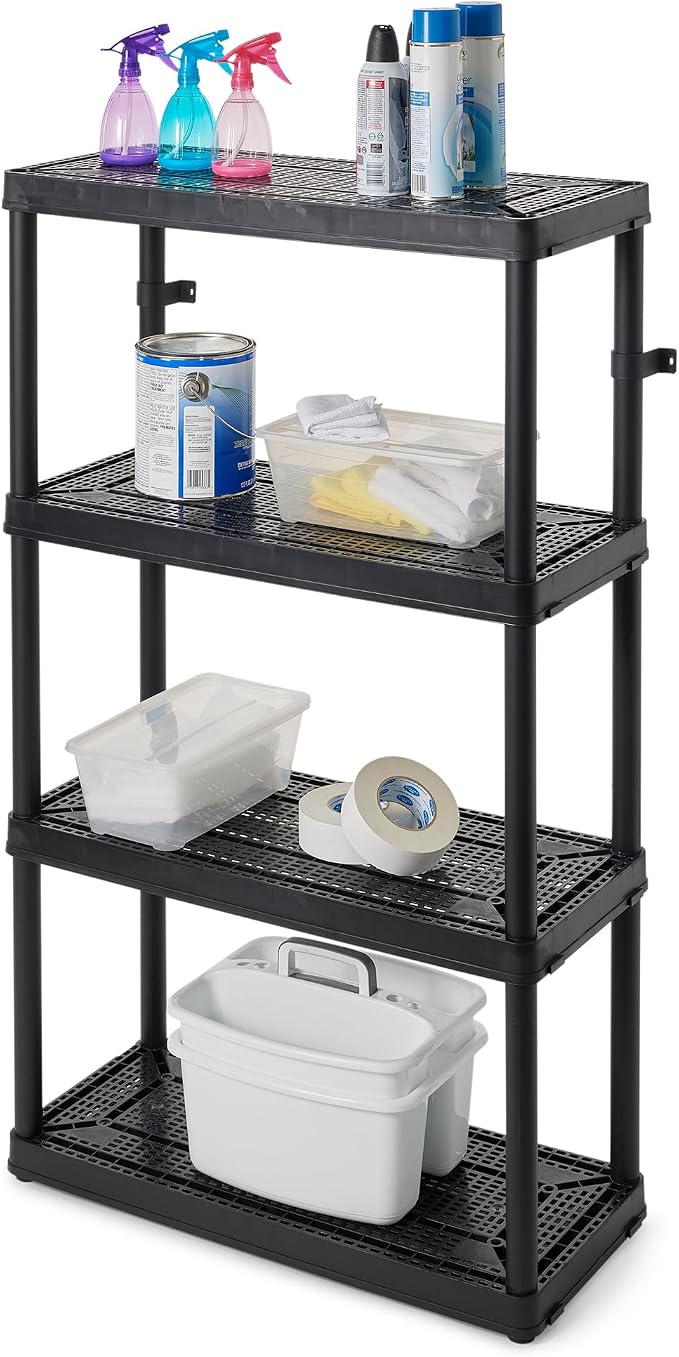 Black - 4 Shelf