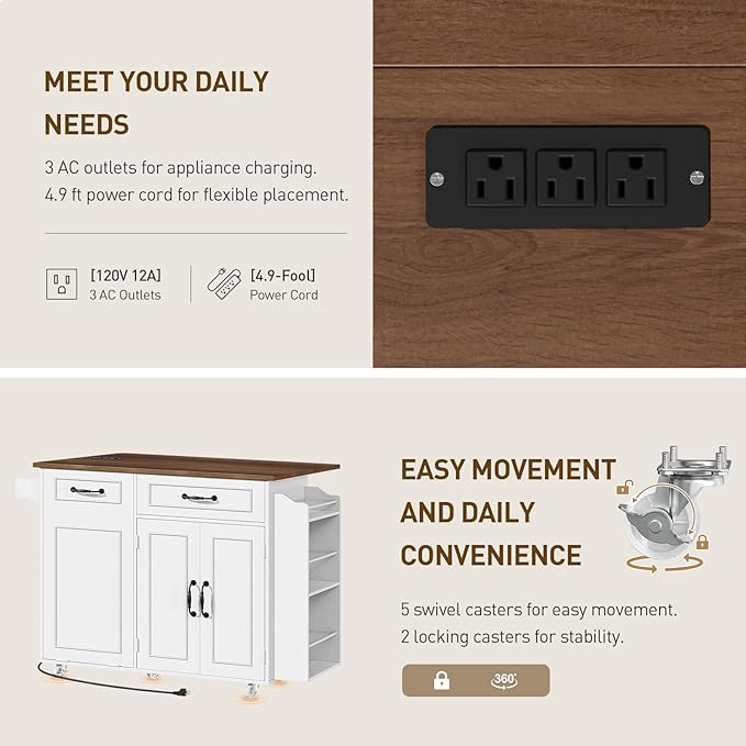 White + Walnut