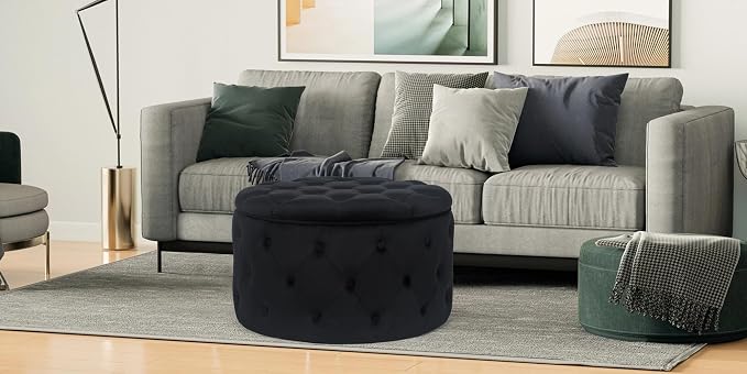Black Round M