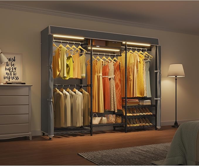 Black Rack With Grey Cover