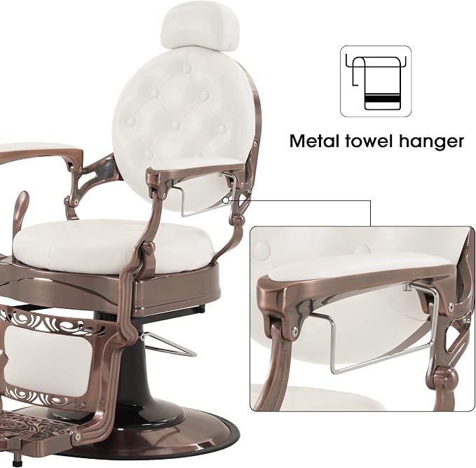 White With Reddish Bronze Frame