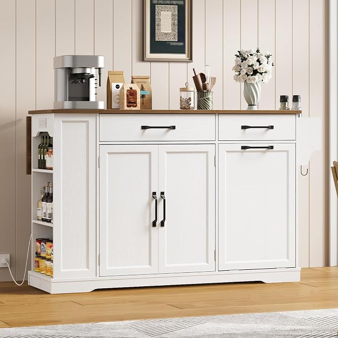 White + Walnut