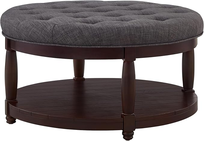 Round+dark Gray