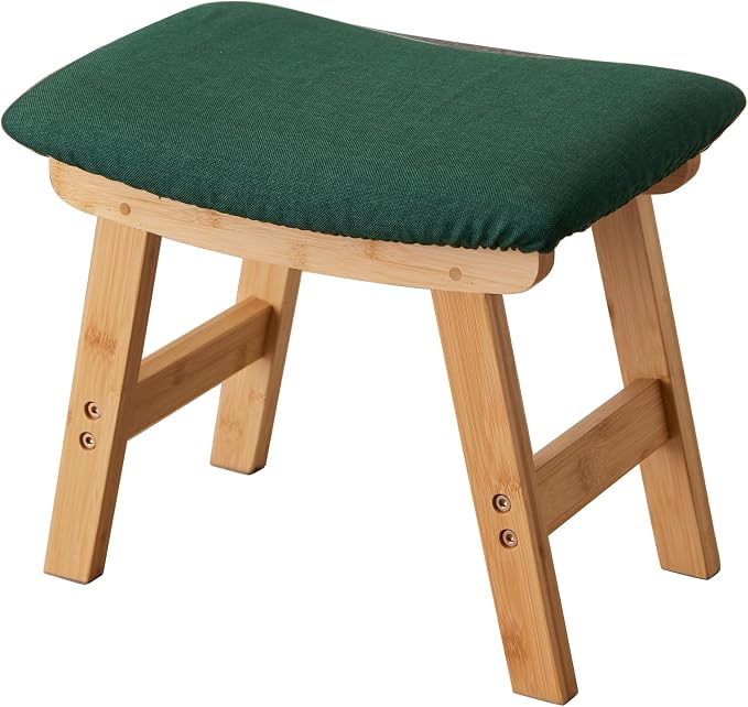 Natural Stool Legs - Green Surface