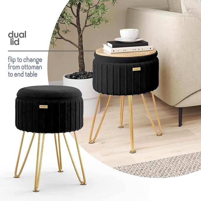 Black/Gold Legs