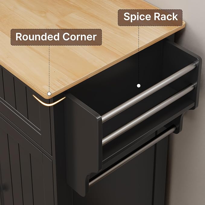 Black & Tabletop-oak Color