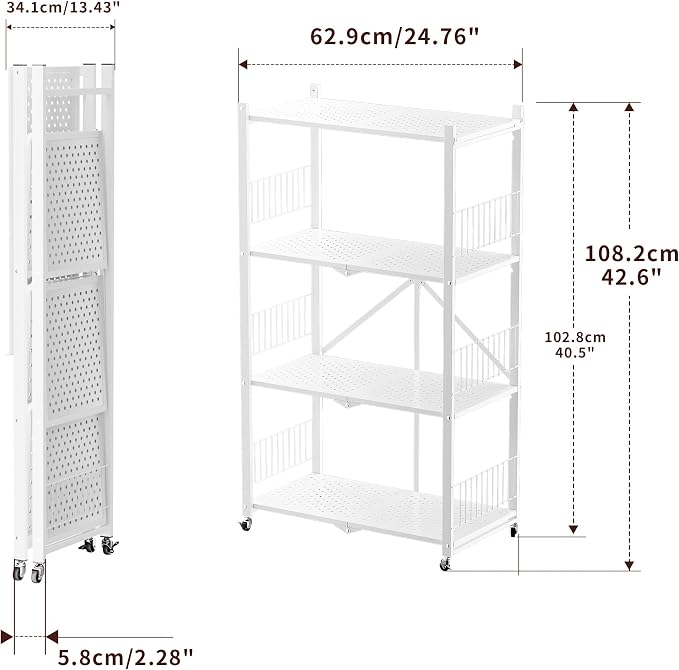 White/4-tier