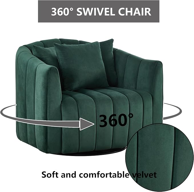 Green-swivel Chair