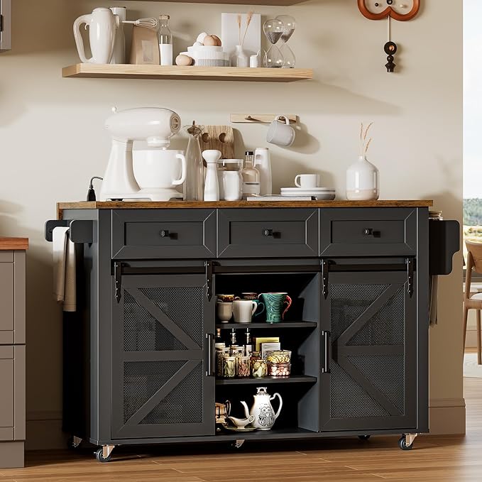 Black + Rustic Brown