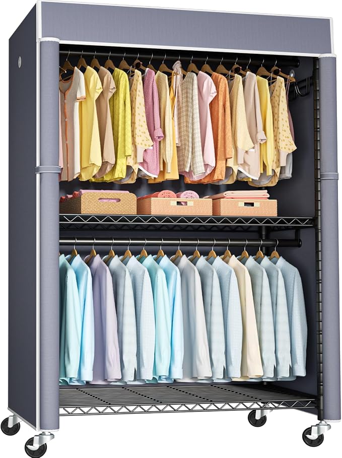 Black Rack with Grey Cover