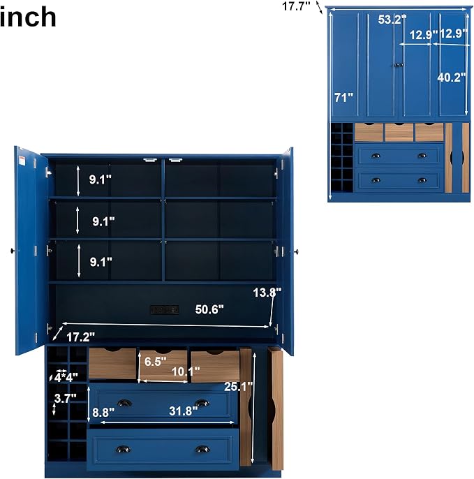 Blue + Mdf