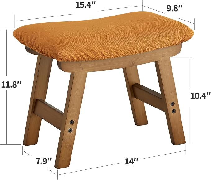 Brown Legs - Orange Stool Surface