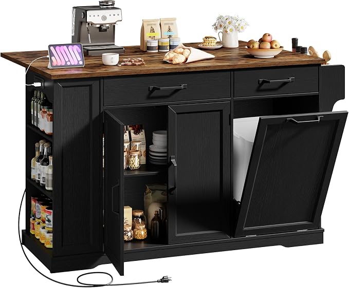 Black + Rustic Brown