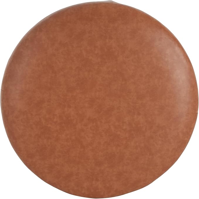 Cognac Brown, Faux Leather