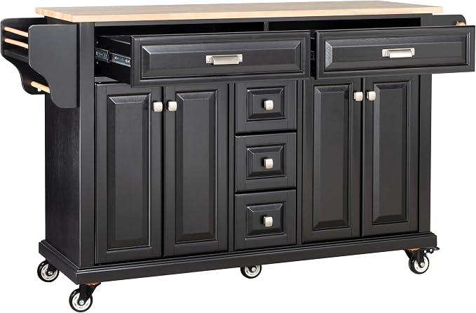 5 Drawers - Black