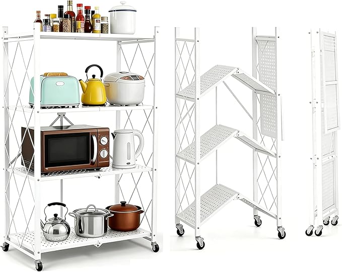 4 Tier - White