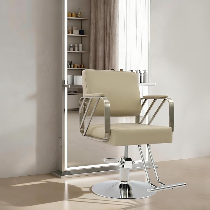 Beige + Silver