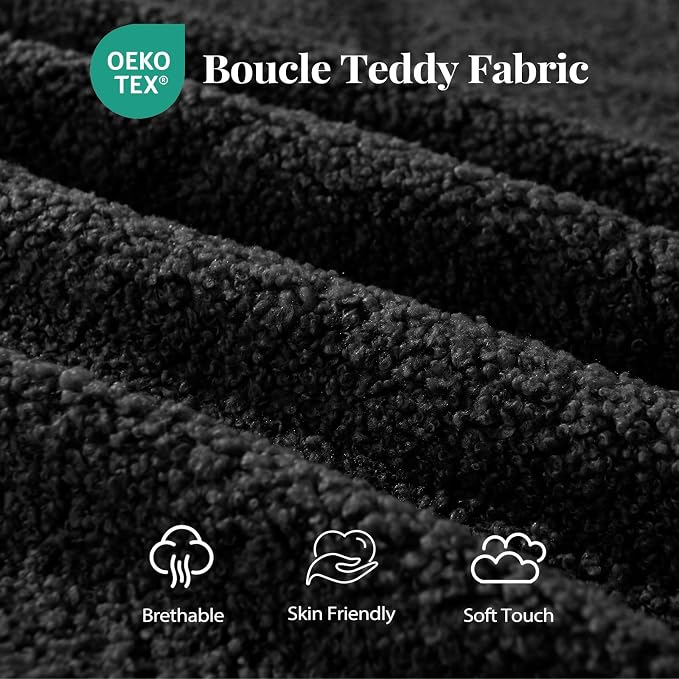 Teddy Boucle - Black