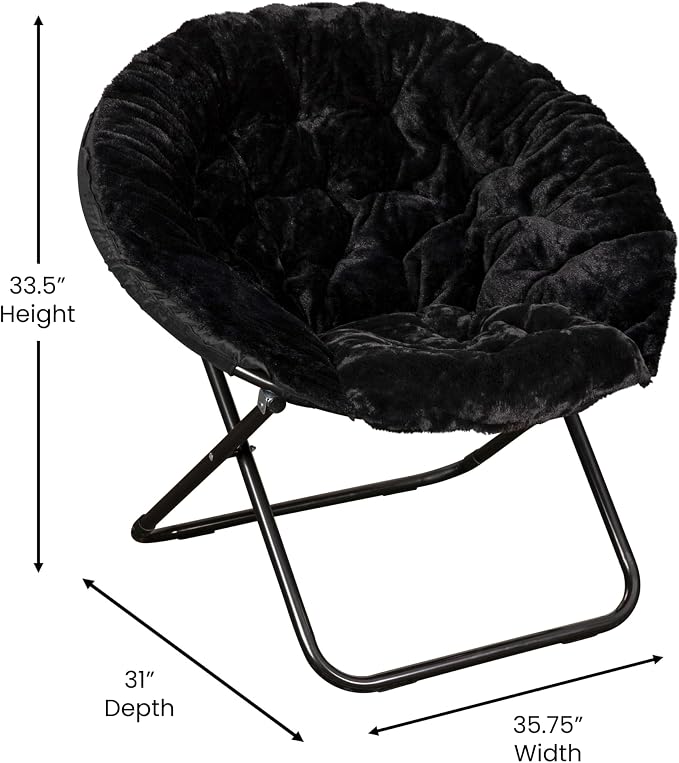 Black Fabric/Black Frame