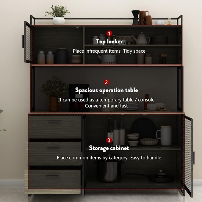 Rustic With 3 Drawers