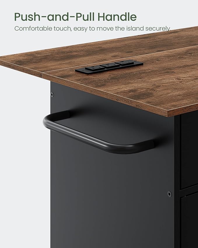 Black and Rustic Brown