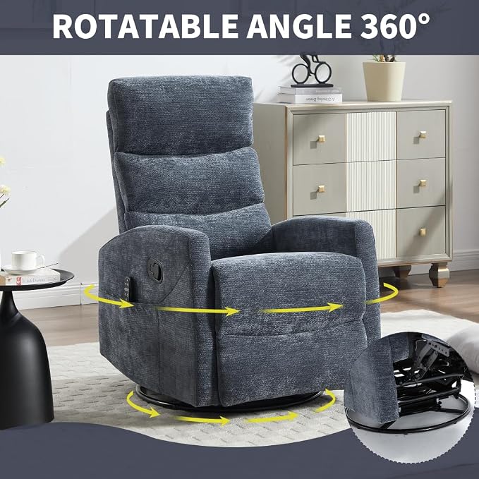 Blue + Metal & Wood + Fiber Foam and Polyester Fiber Pad