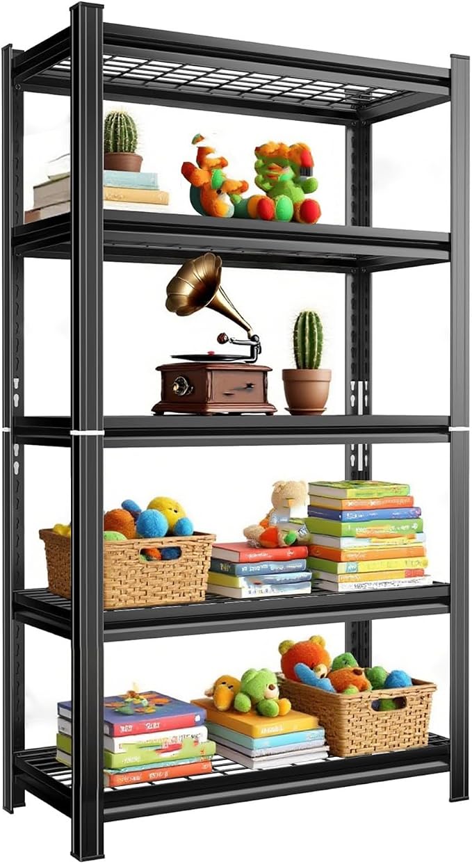 Black, 5-tier, 35.4\
