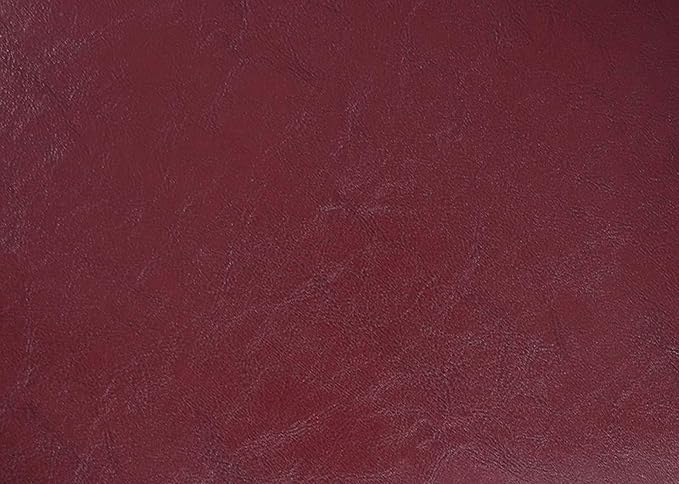 Burgundy Faux Leather