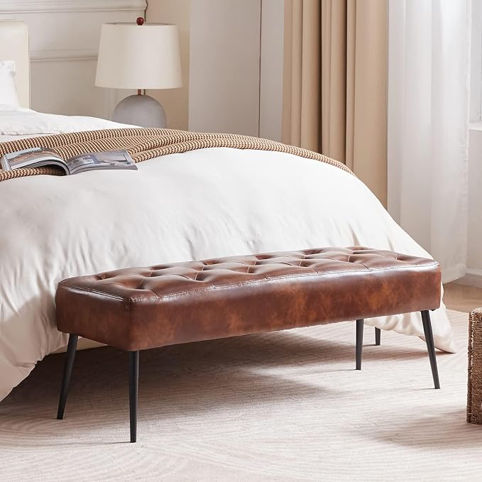 Yellowish Brown Leather