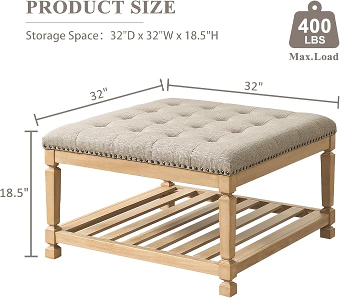 Gray Linen-32''