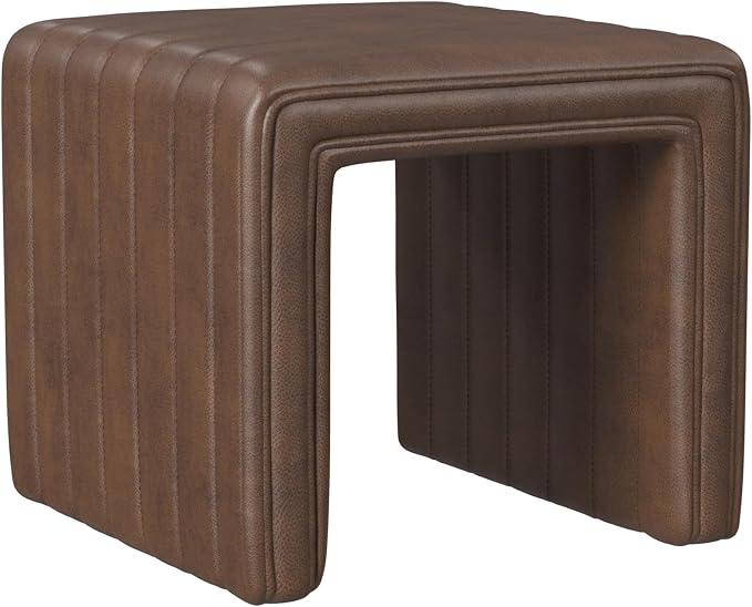 Brown Faux Leather