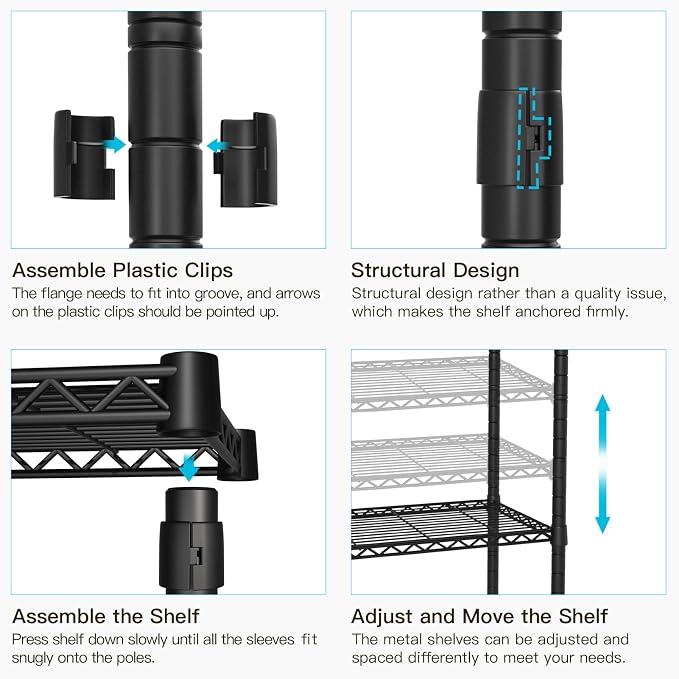 Black Rack with Black Cover