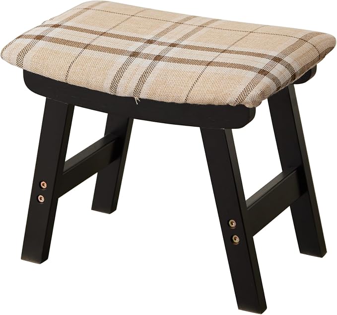 Black Stool Legs - Stripes Surface
