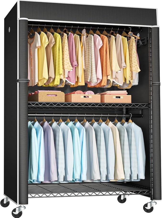Black Rack with Black Cover