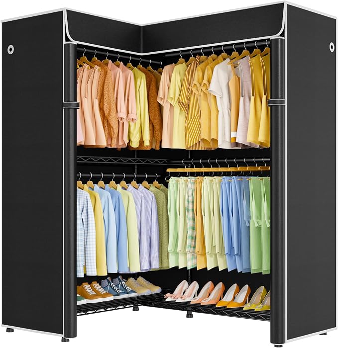 Black Rack with Black Cover