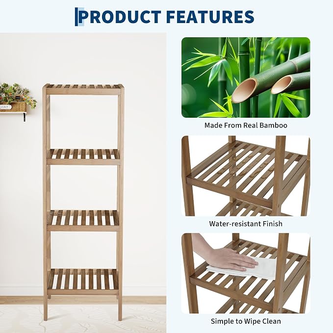 4 Tier-walnut